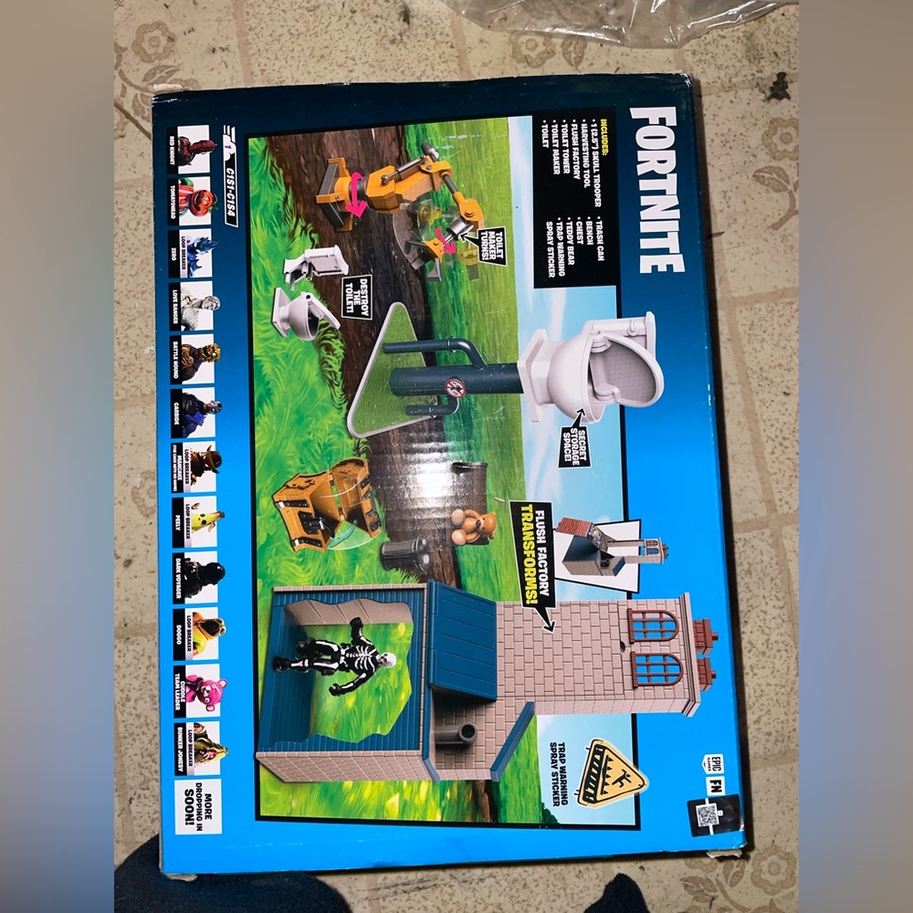 Fortnite Factory Flush Lego s
